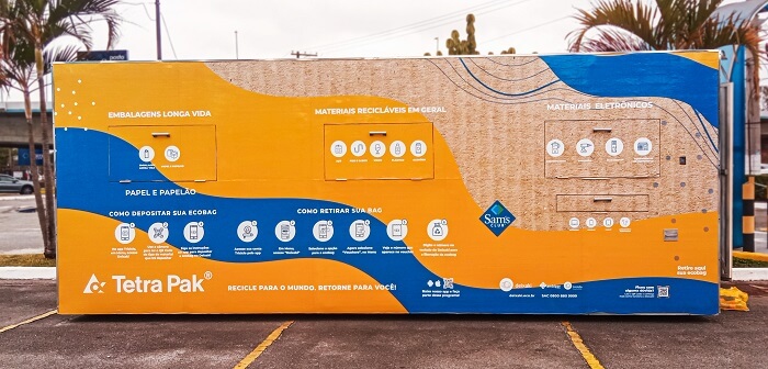 Leia mais sobre o artigo Tetra Pak, Ambipar Triciclo e Grupo Carrefour Brasil firmam parceria com instalação de container destinado à reciclagem
