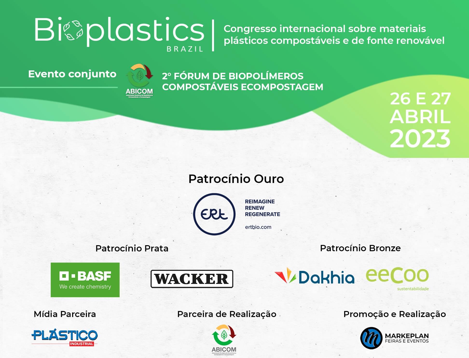 Leia mais sobre o artigo Programação do Bioplastics Brazil 2023 já está definida