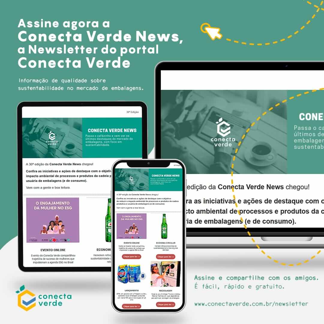 Assine agora a Conecta Verde News, a Newsletter do portal Conecta Verde