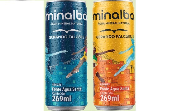 Leia mais sobre o artigo Minalba Brasil e Gerando Falcões lançam edição especial de água mineral em lata